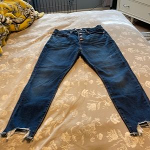 High waisted skinny Jean